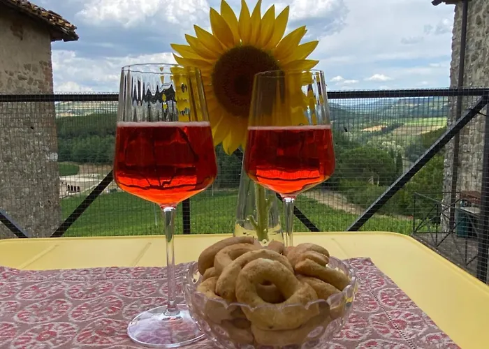 Apartamento Balcone Sulla Vigna Borgo Solfagnano *