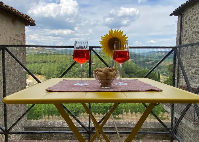 Balcone Sulla Vigna Borgo Solfagnano Solfagnano Parlesca